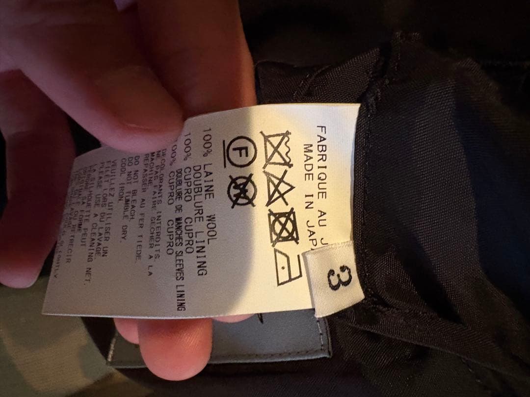 Yohji Yamamoto POUR HOMME 22aw 一点物コート