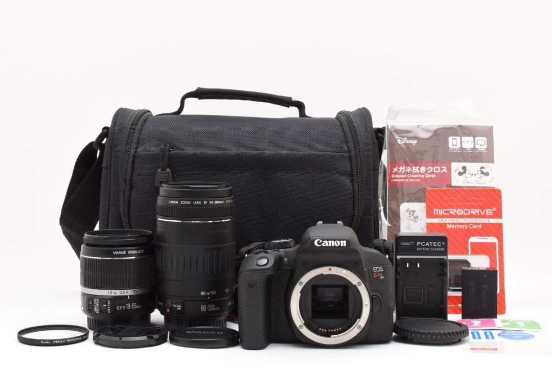 超美品　2617カウント Canon X9i ダブルズーム　 300mm望遠