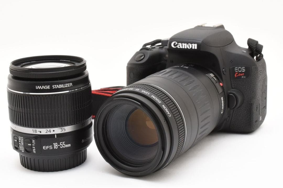 超美品　2617カウント Canon X9i ダブルズーム　 300mm望遠