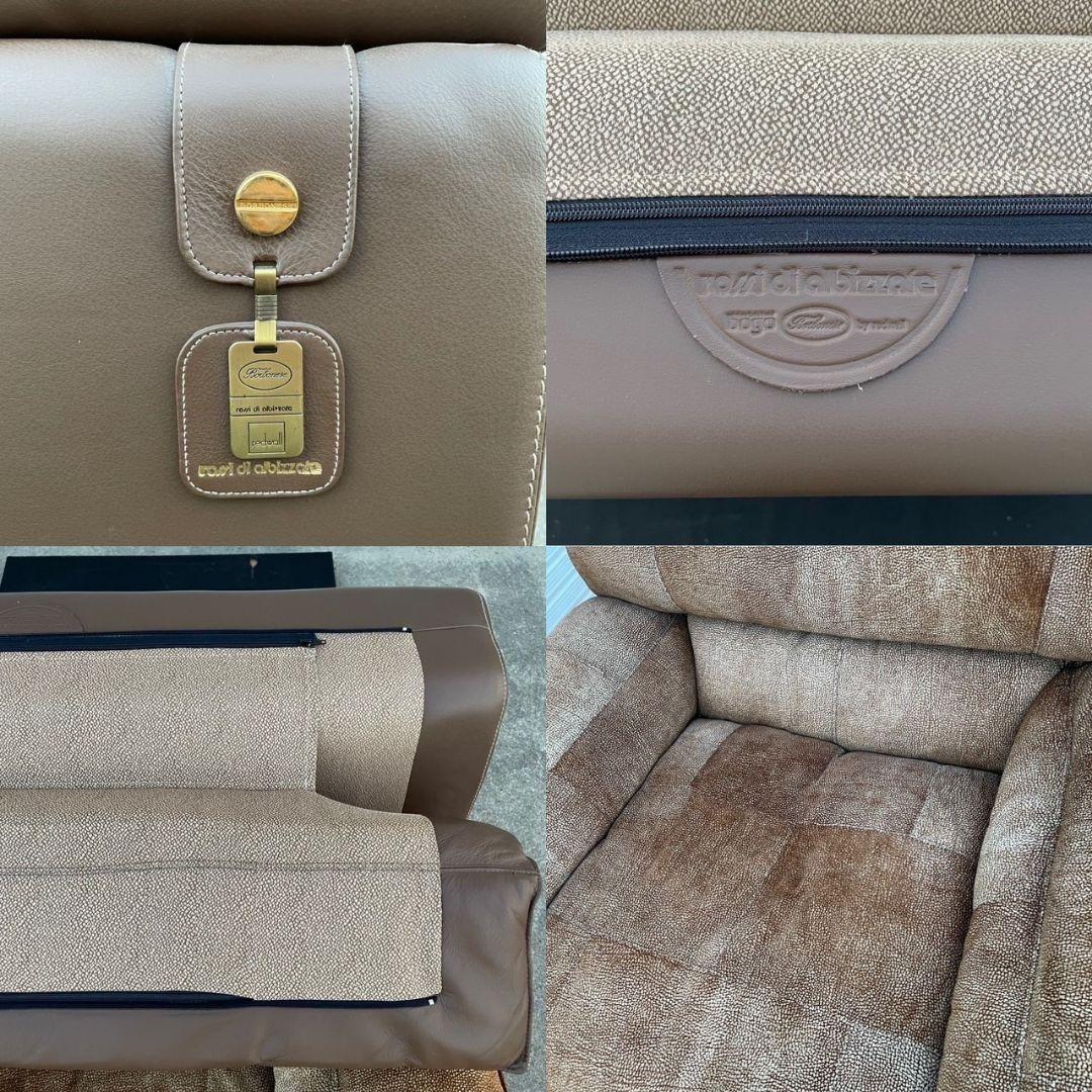 ロッシディアルビザーテ イタリア家具 総本革 1人掛けソファ 家具 Ju207