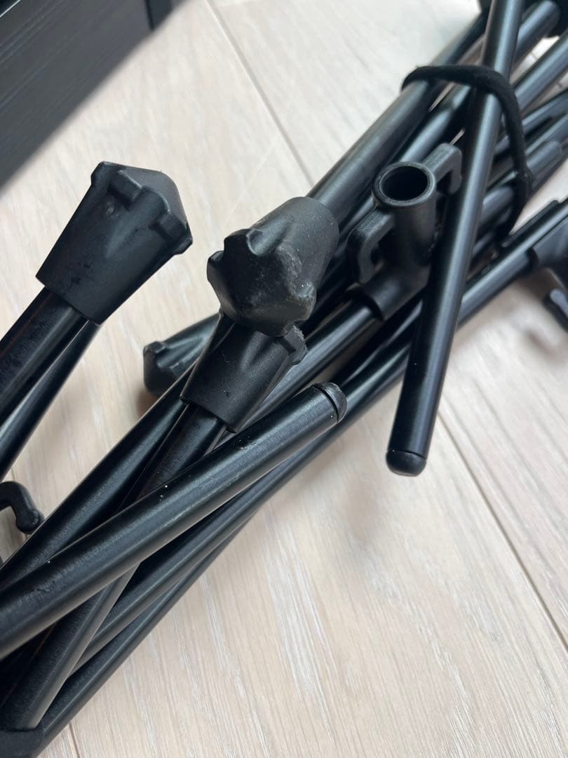 極美品 ogawa オガワ ロールテーブルM ブラック　黒