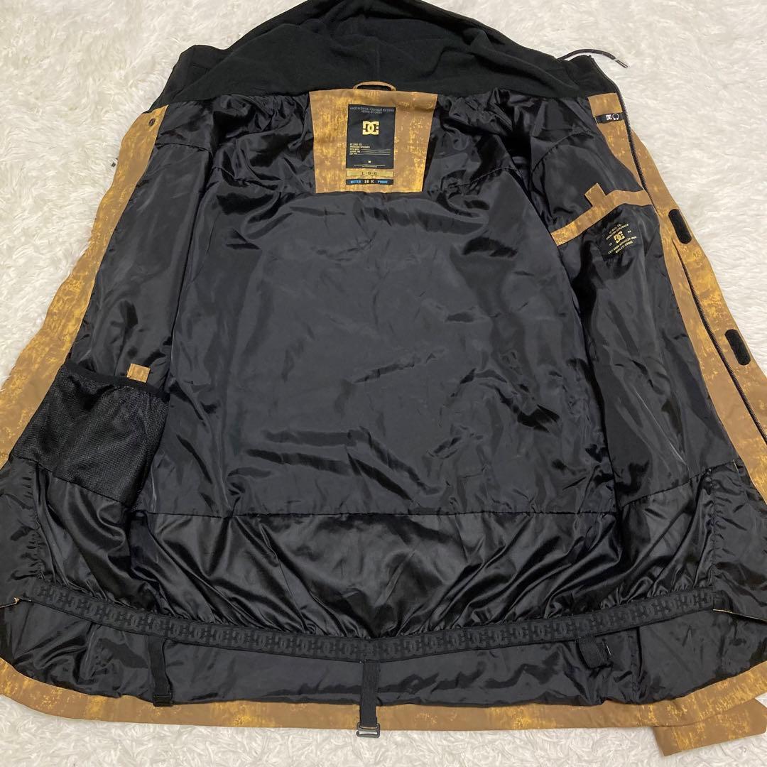 DC SHOES スノーボードウェア ジャケット パーカー重ね着風ジャケット L