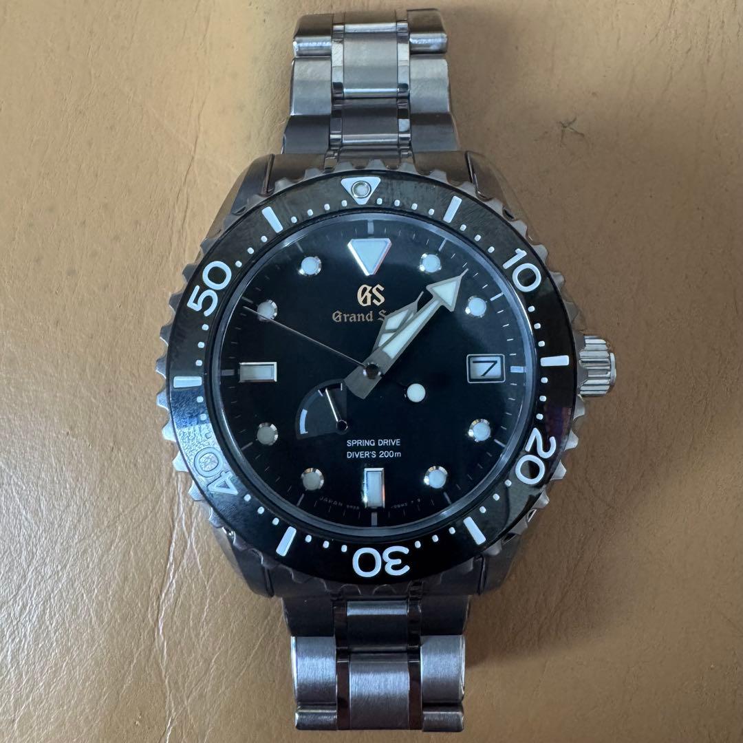 グランドセイコースポーツコレクションスプリングドライブダイバーズ SBGA231