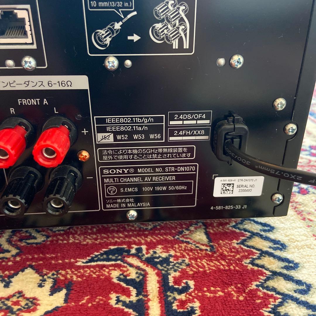 美品　SONY STR-DN1070 ソニー マルチチャンネルインテグレート