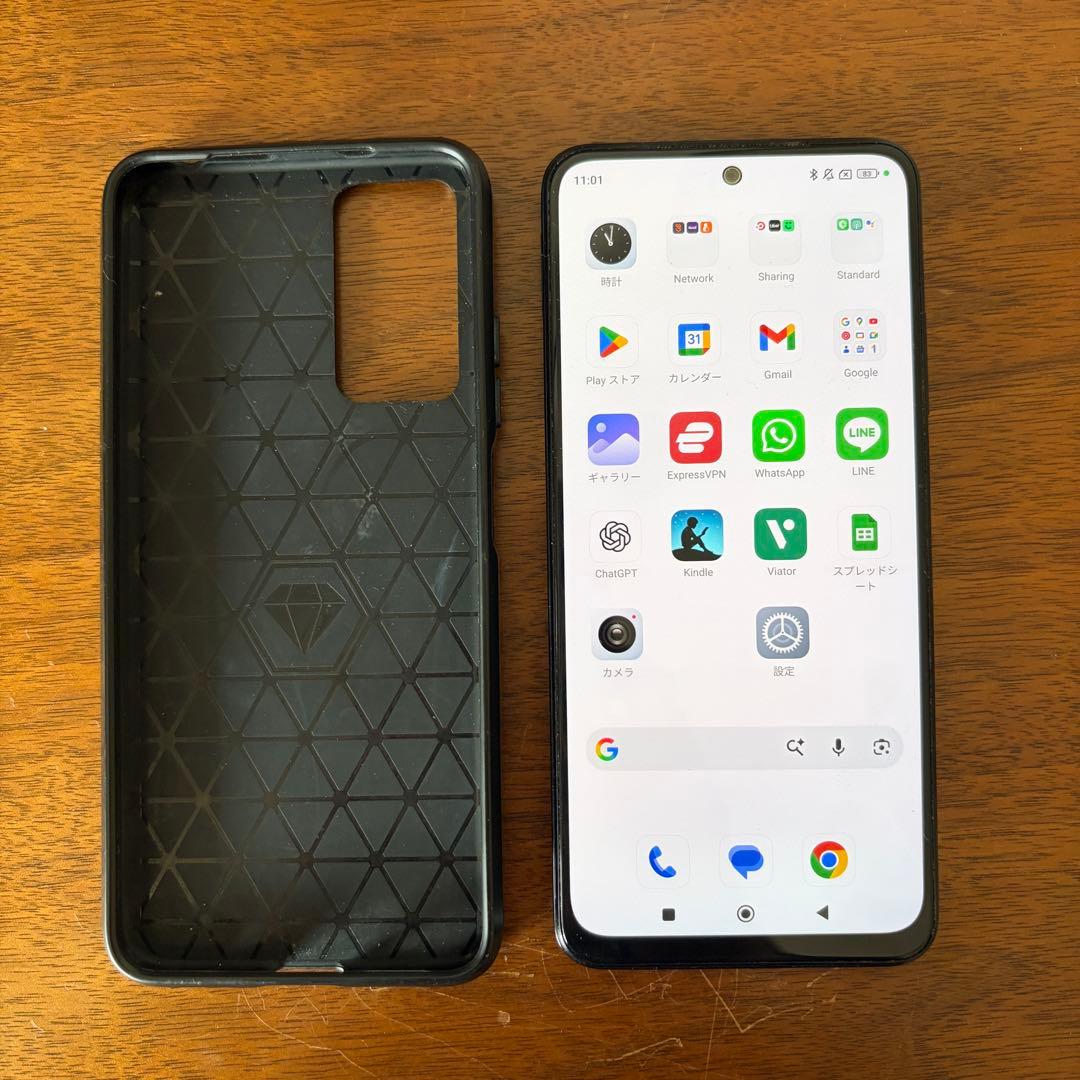 Xiaomi Redmi Note 11 ケース付