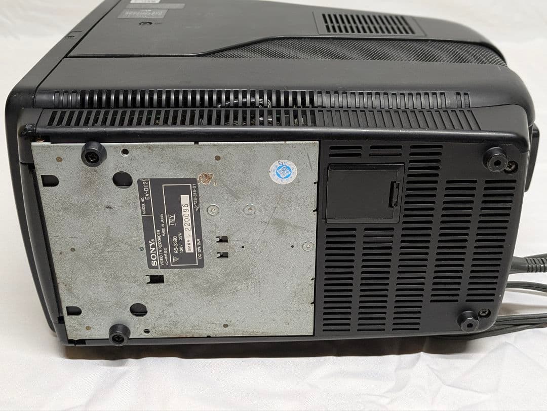 SONY Video 8 ブラウン管 車内外TV ソニー 8mm EV-DT2