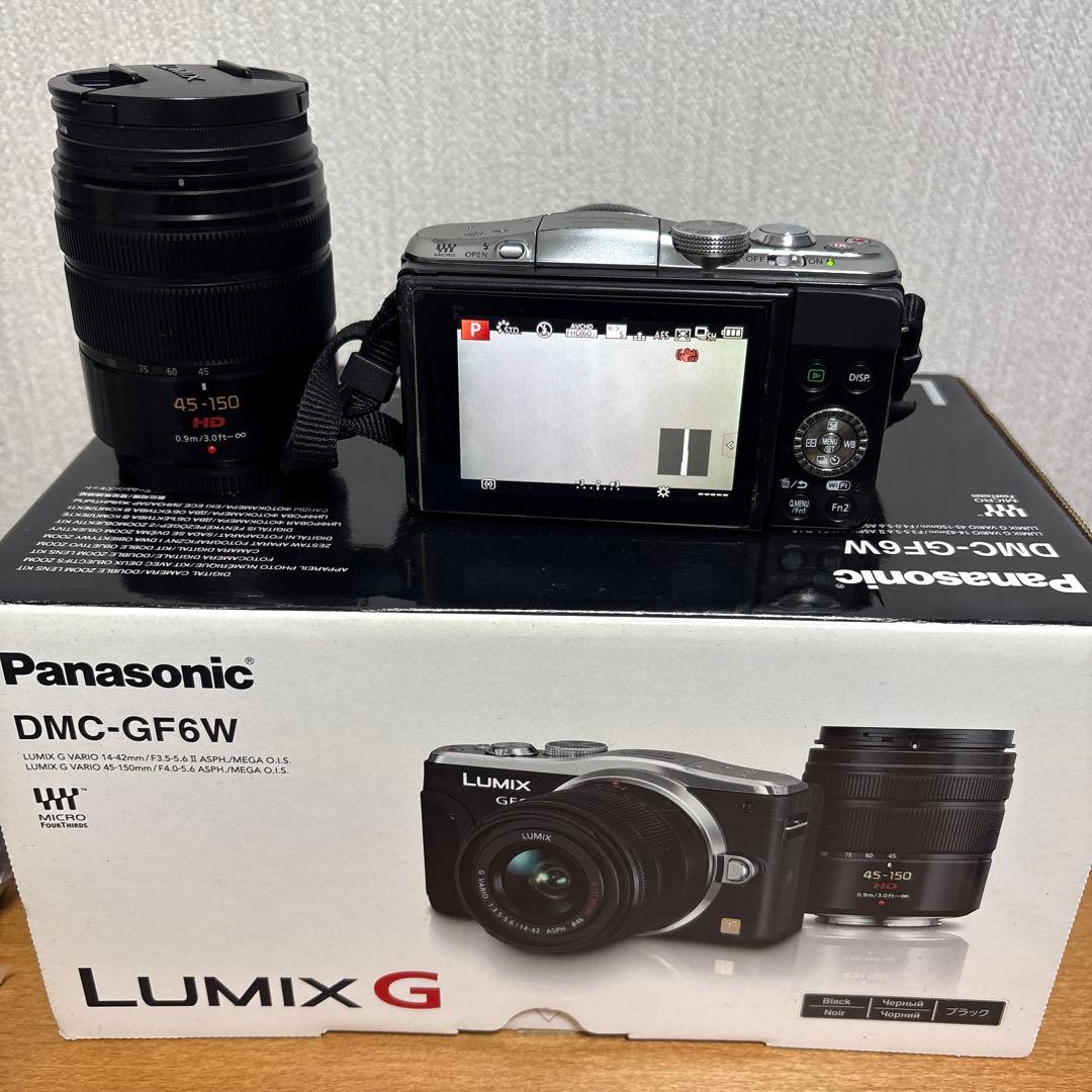 【ミラーレス 一眼】パナソニック デジカメ【DMC-GF6W】