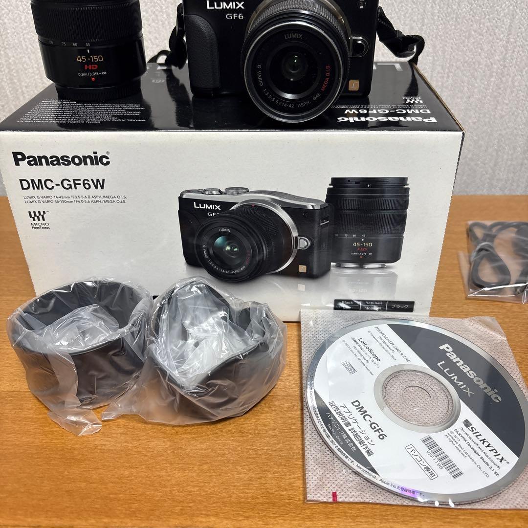 【ミラーレス 一眼】パナソニック デジカメ【DMC-GF6W】