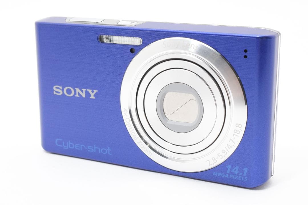【美品】SONY Cyber-shot DSC-W610 ブルー　動作確認済