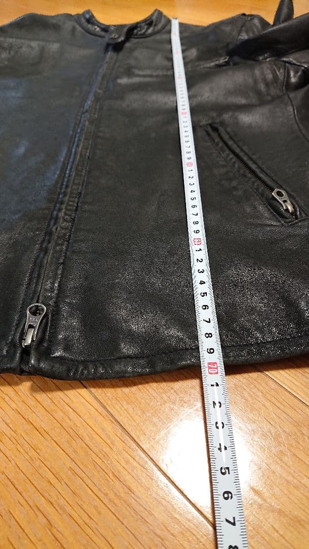 Avirex シングルライダースジャケット XL ブラック