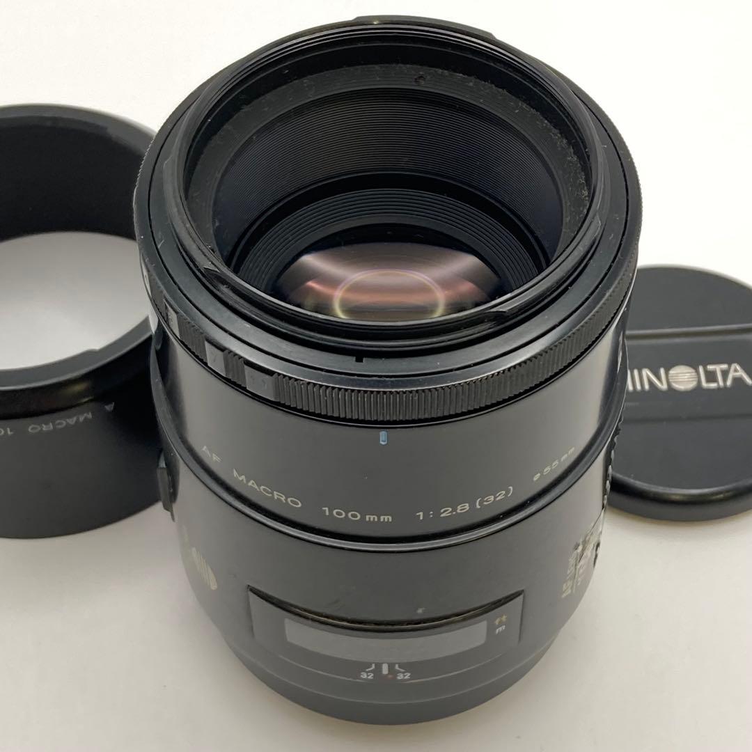 MINOLTA AF MACRO 100mm f2.8 φ55mm