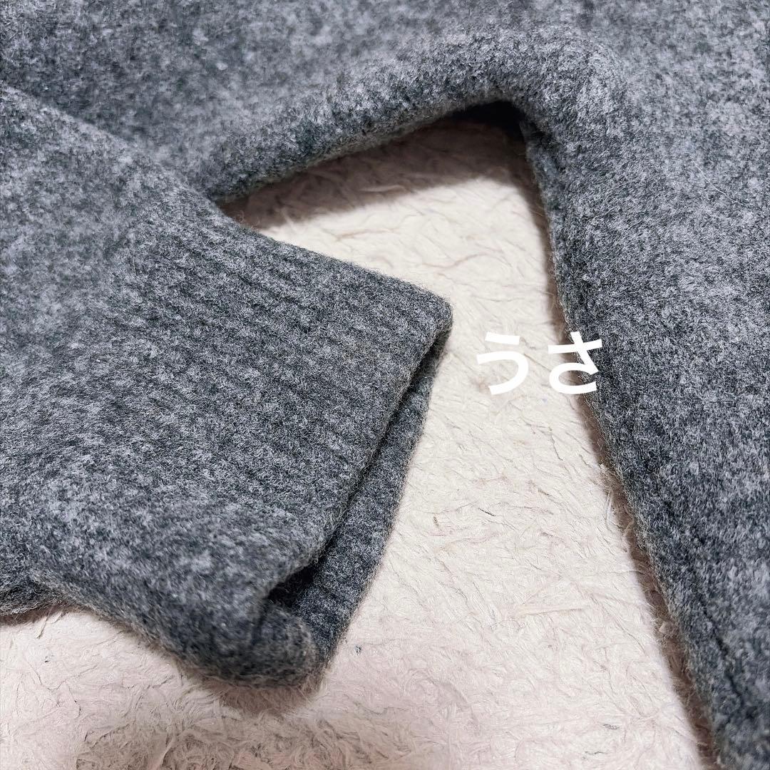 トップス herlipto Trois Logo Knit Hoodie