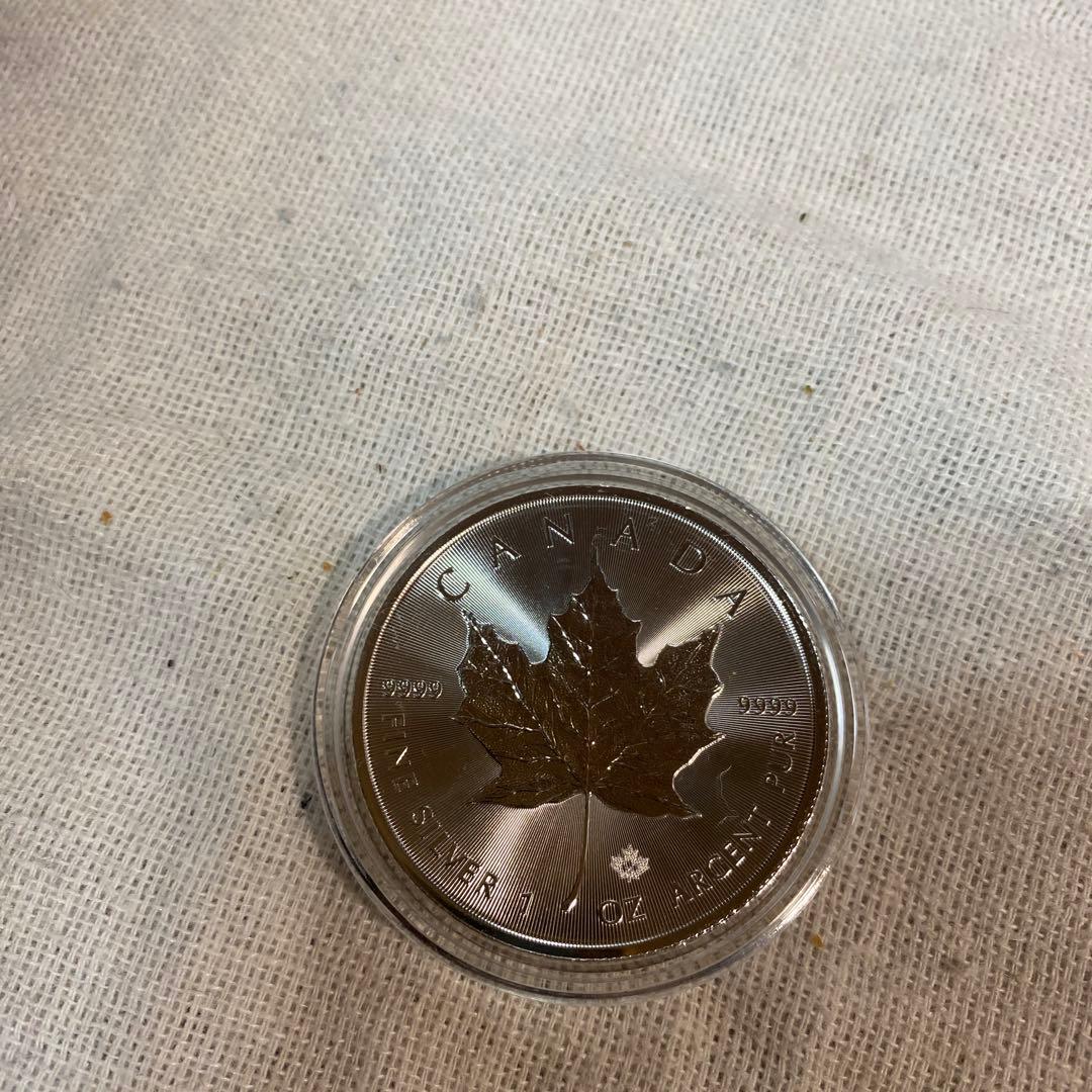 2020年 メープル銀貨　1オンス