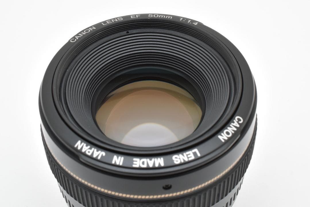 新品級 CANON EF 50mm F1.4 USM AF レンズ　M825