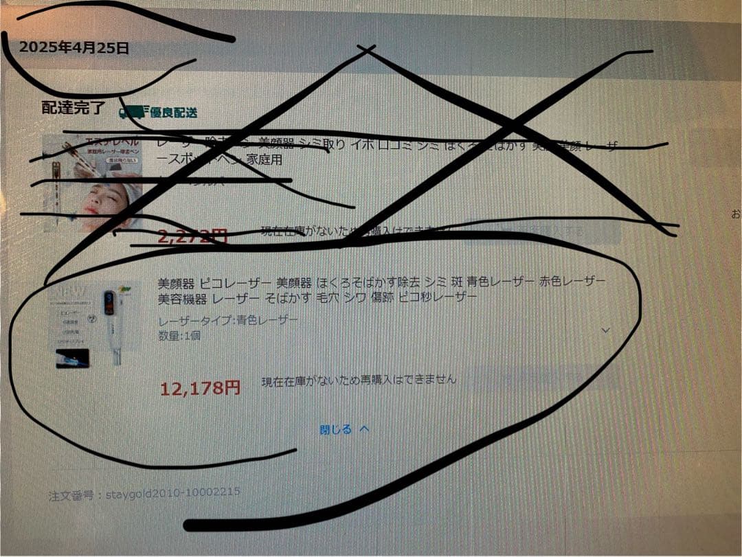 PROFESSIONAL DEVICE 美顔器　ピコレーザー　美顔器　青レーザー