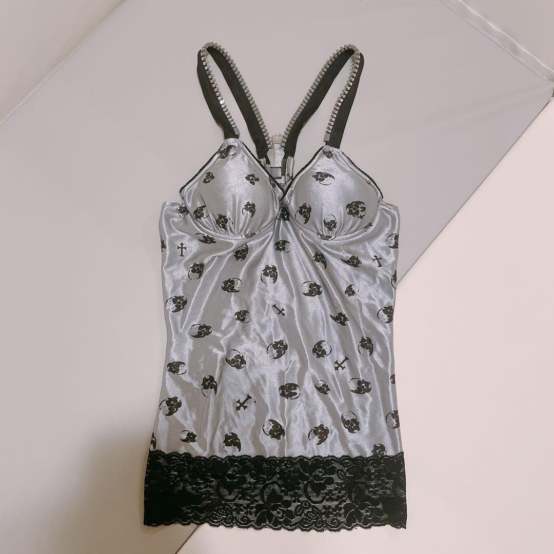 【tutuHA】平成 ギャル キャミ スカル【値下げ中】