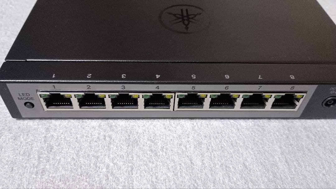 【美品】YAMAHA SWX2110-8G L2スイッチ 8ポート