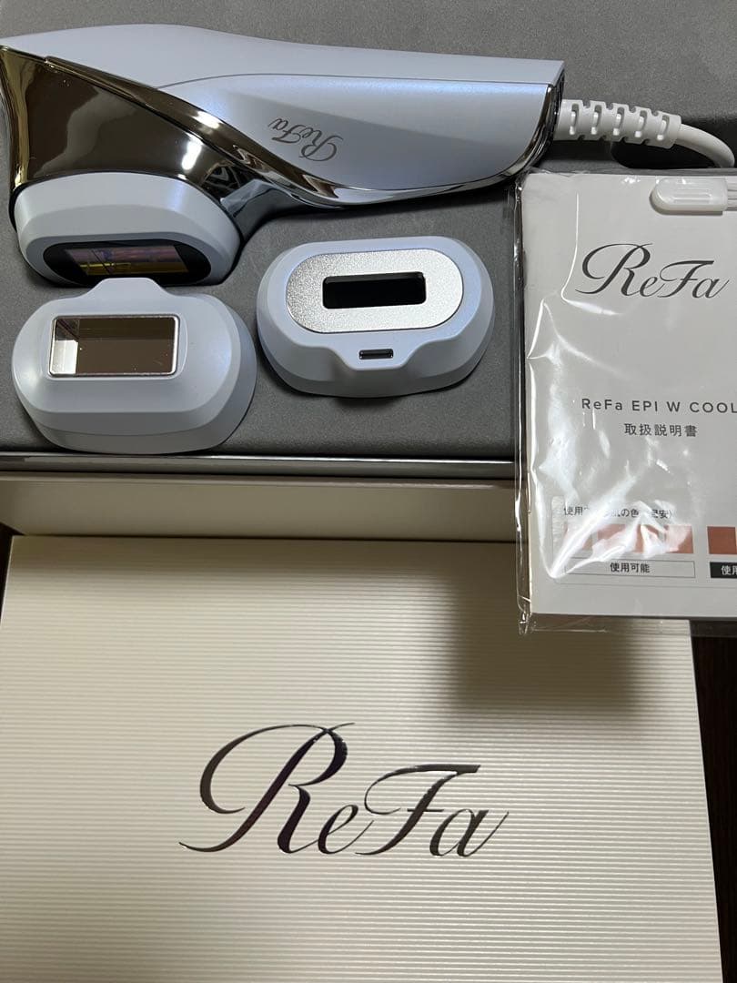リファ　エピダブルクール　美顔　脱毛器