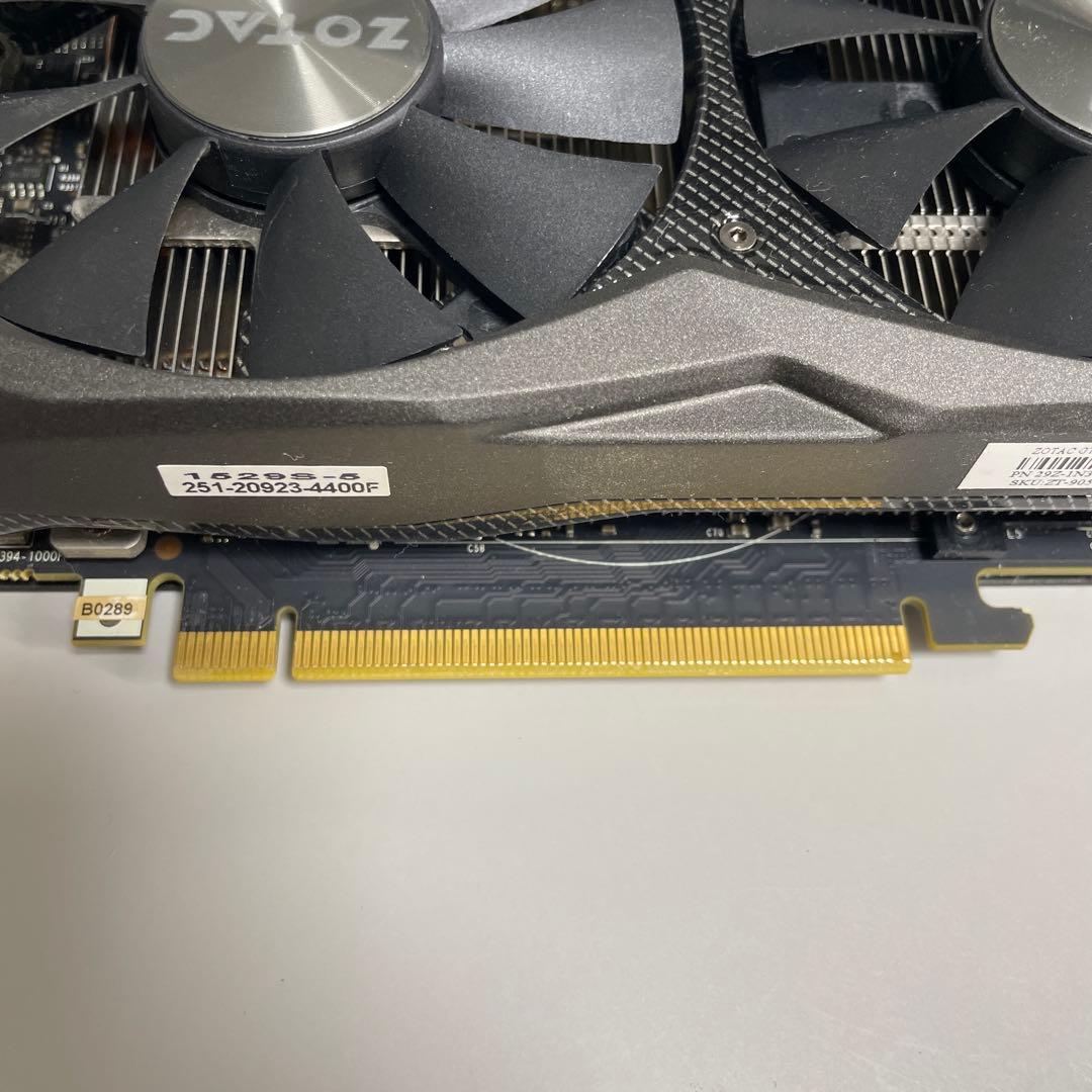 動作確認済：ZOTAC GeForce GTX 980Ti