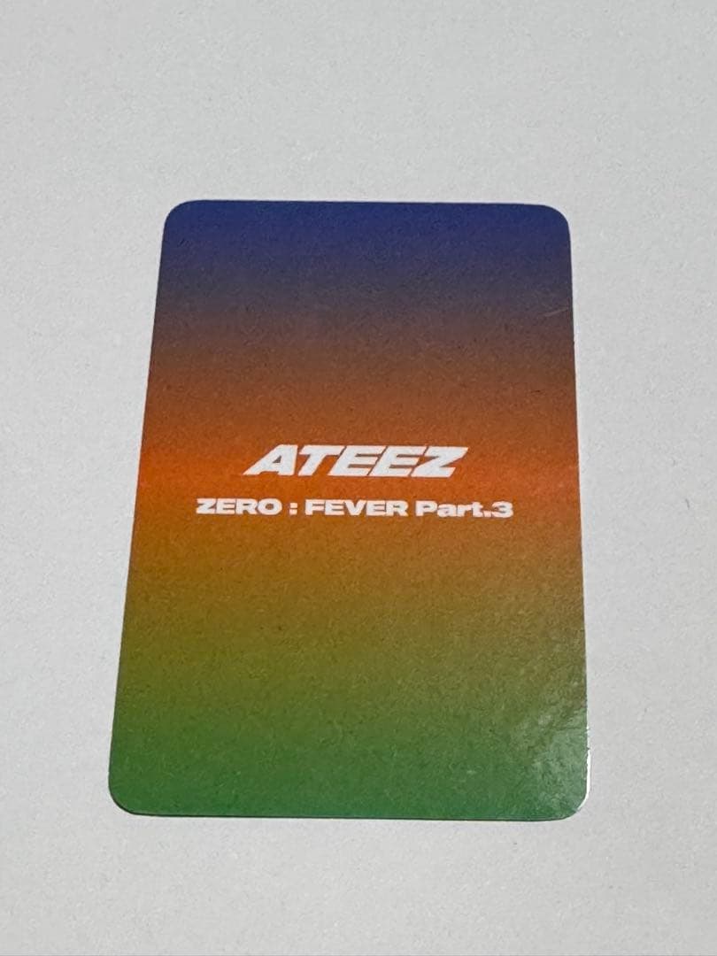 ATEEZ トレカ everline ラキドロ FEVER part3 ソンファ