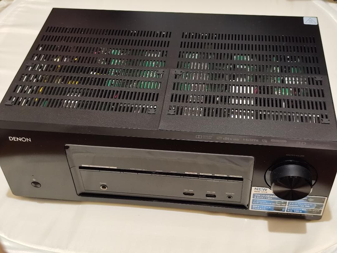 【完動美品】DENON AVR-1713 AVサラウンドアンプ 5.1ch♪