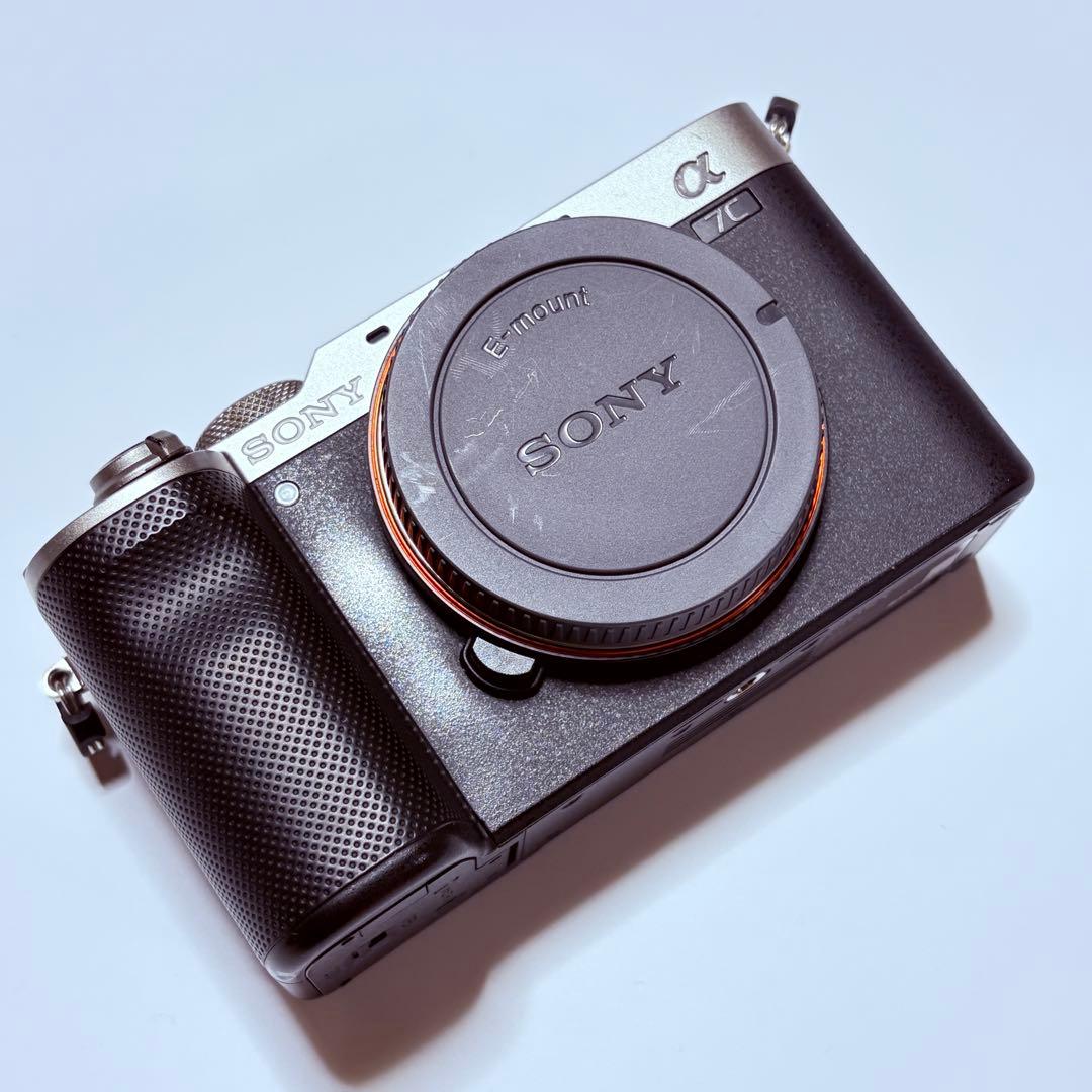 SONY α7C ボディ シルバー ILCE-7C シャッター4.7万回 完動品