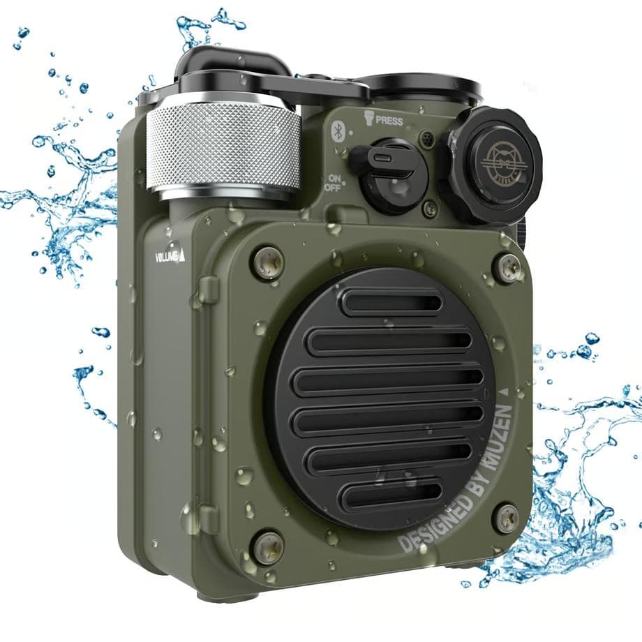 MUZEN Wild Mini 第2世代　Bluetoothスピーカー　グリーン