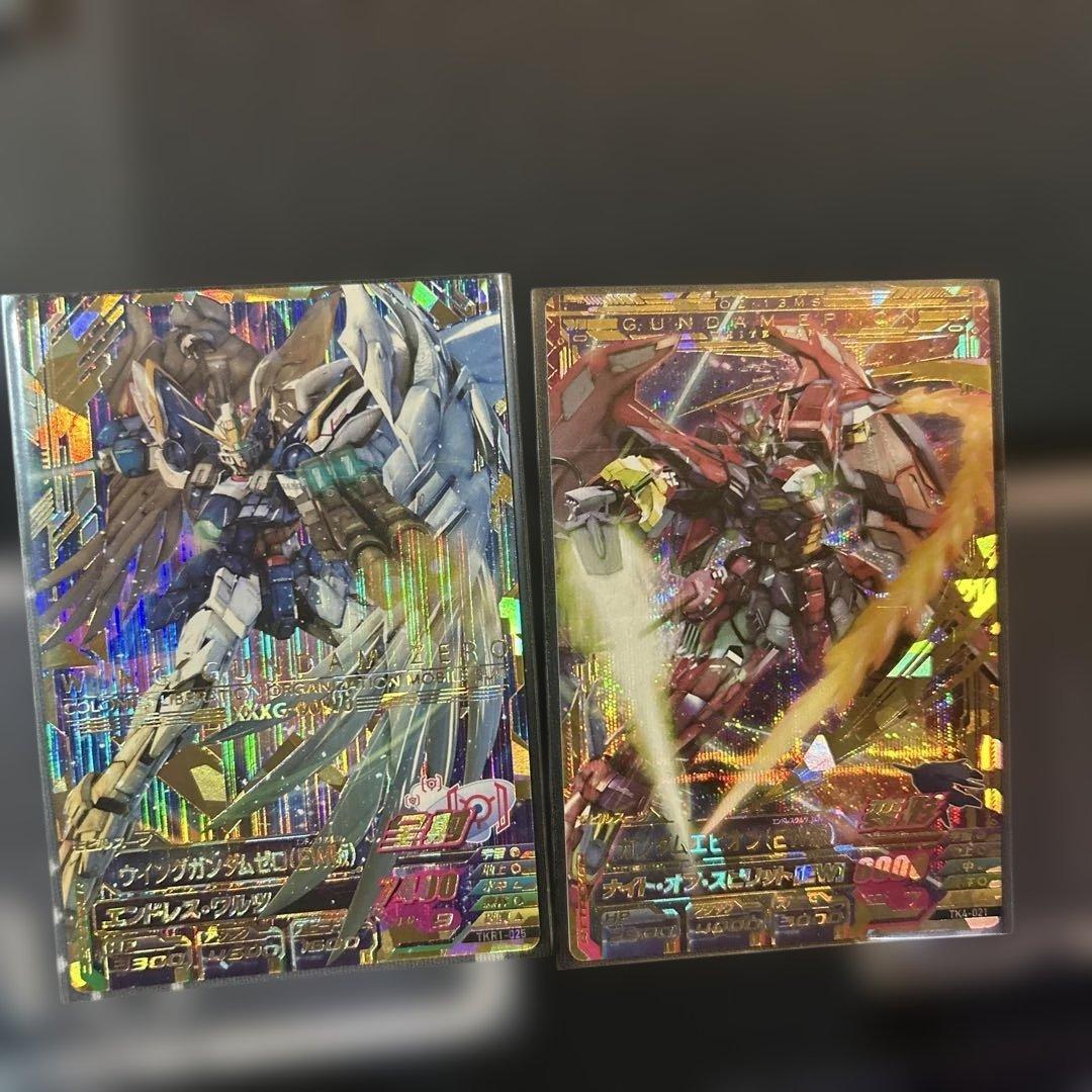 美品 TKR1-025ウイングガンダムゼロ ewとTK4-021ガンダムエピオン