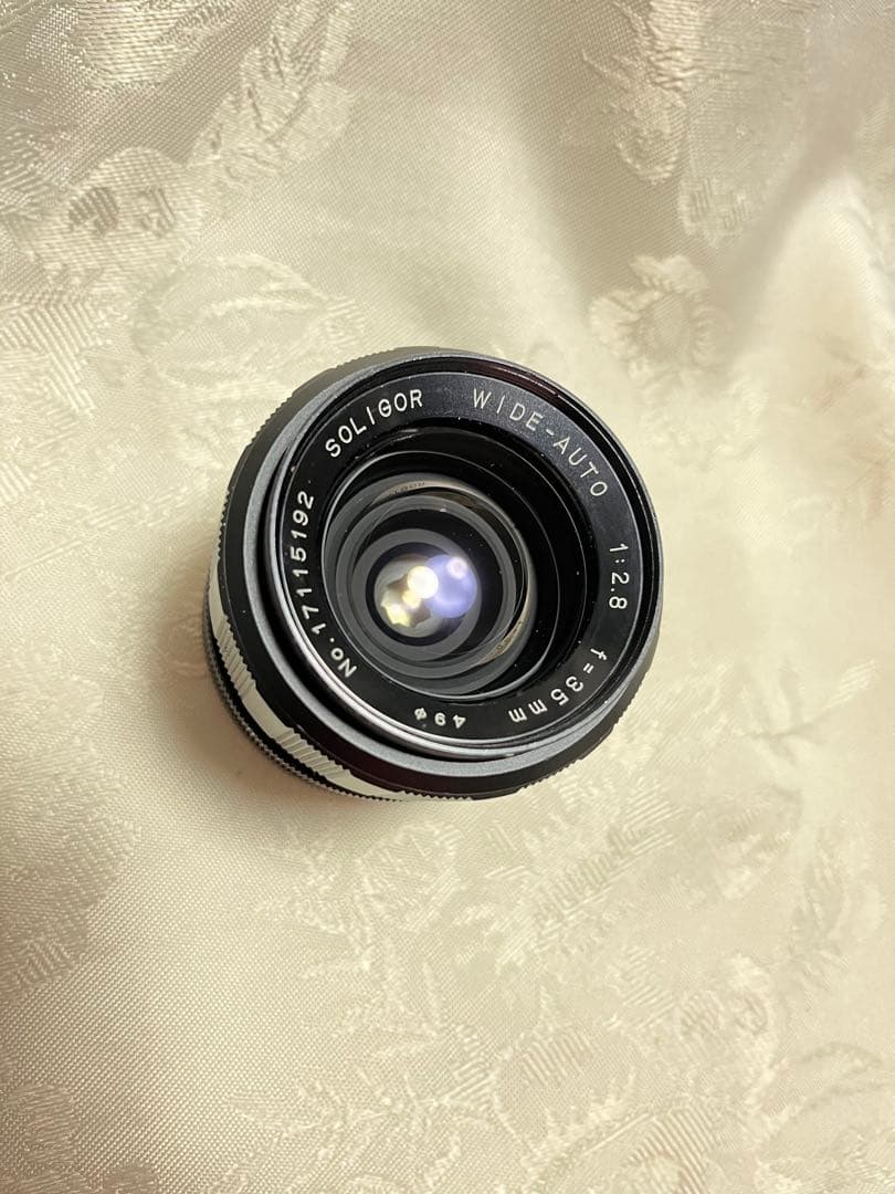 Nikonマウント　Soligor f2.8/35mm 広角レンズ