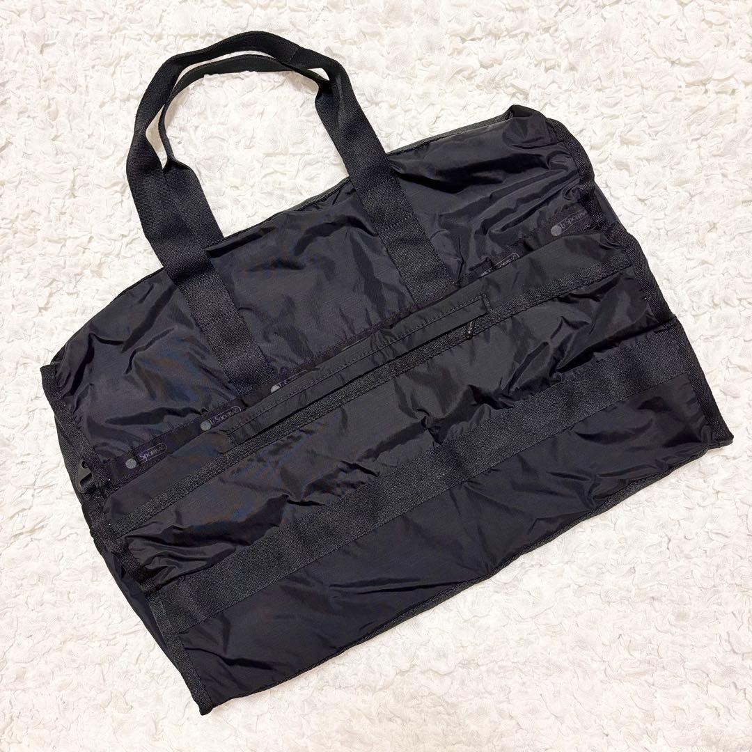 レスポートサック ボストンバック ブラック キャリーオンバッグ