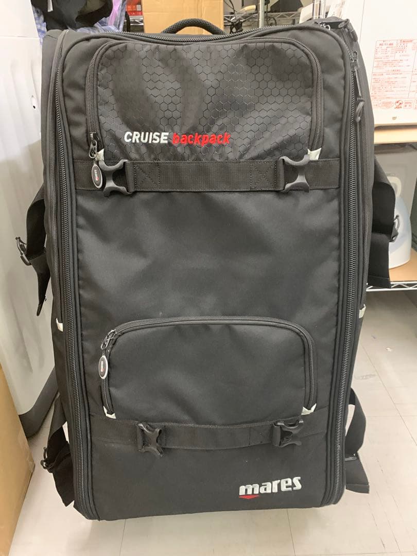 MARESクルーズ バックパックプロ ダイビング　キャスターバッグ 美品