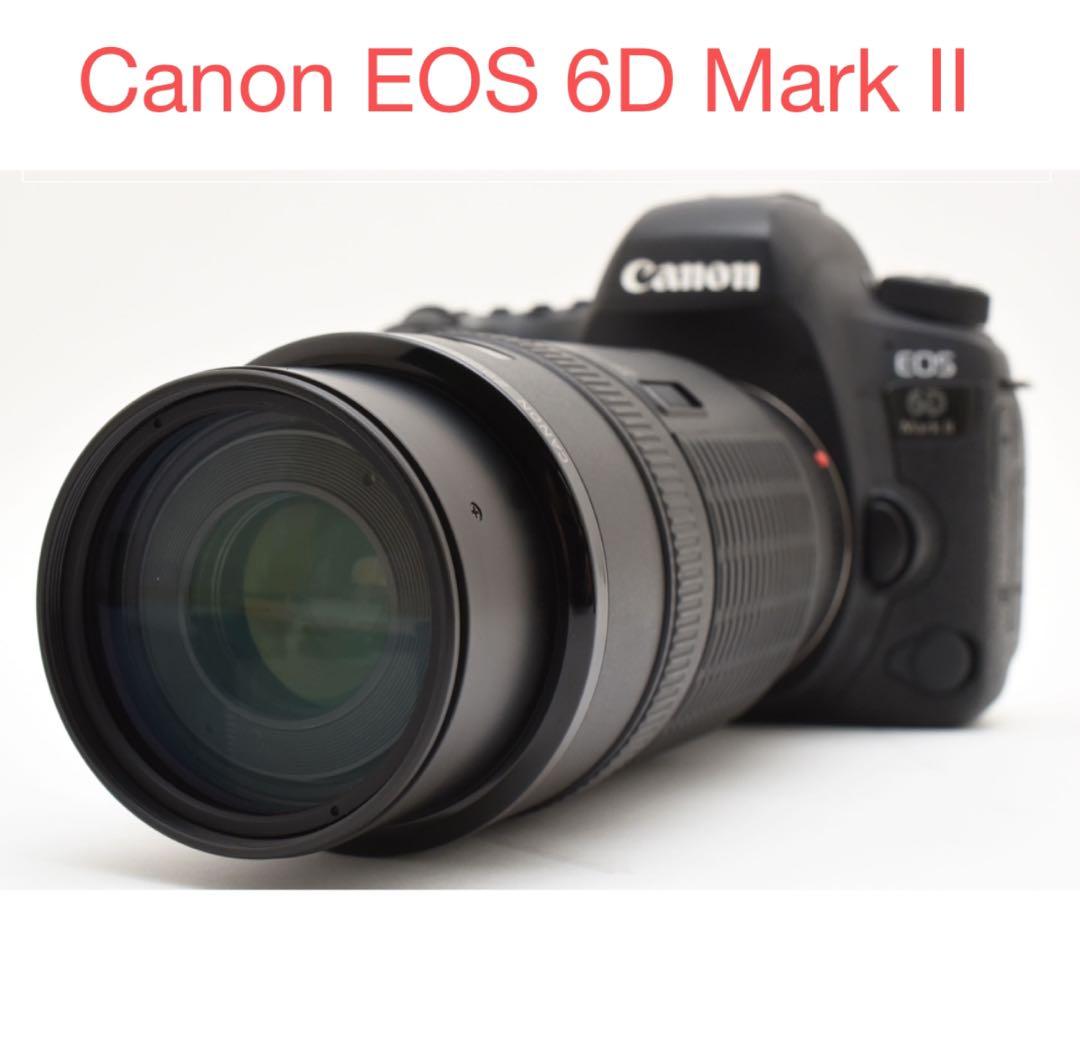 一眼レフカメラ Canon EOS 6D Mark II 望遠レンズセット