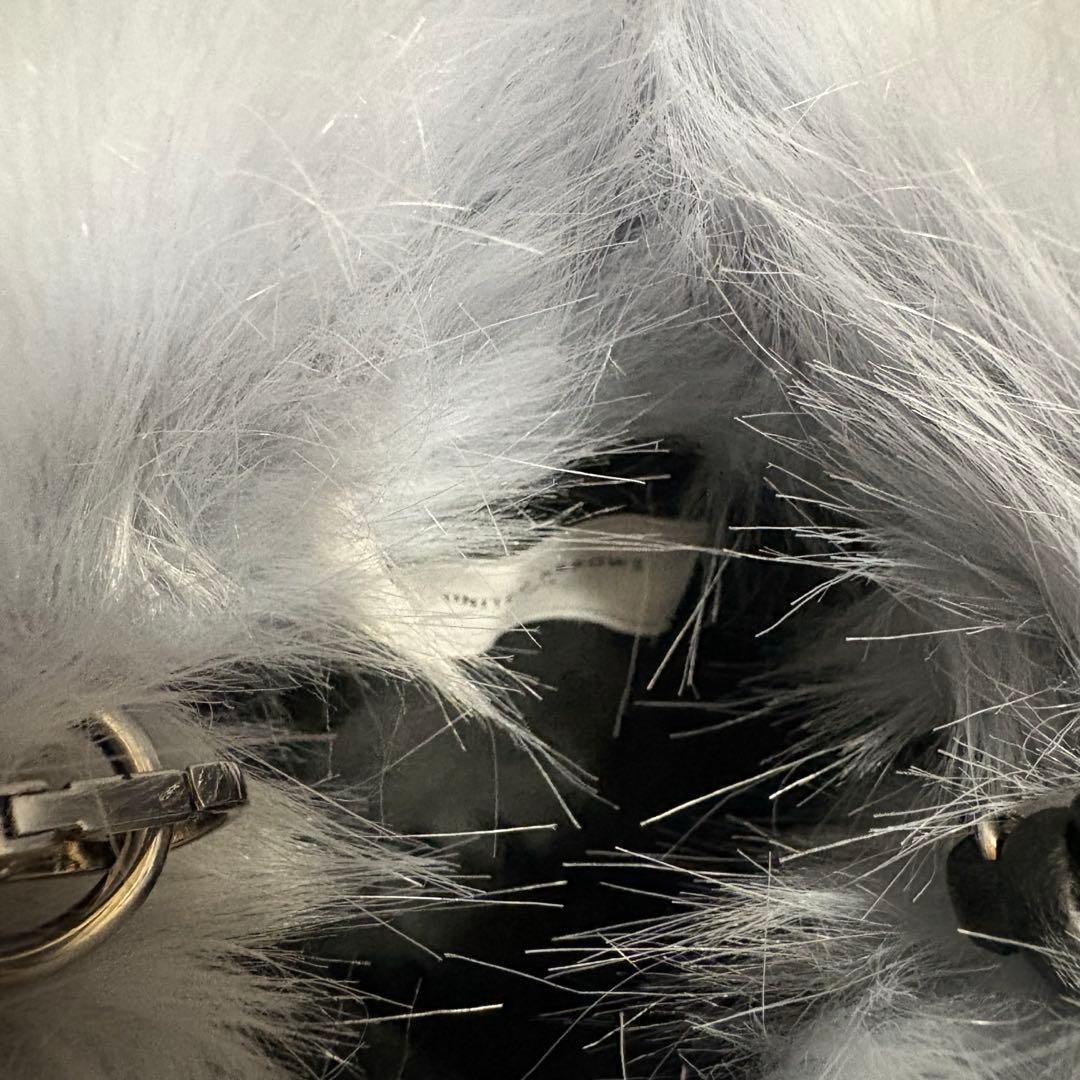 ユナイテッドアローズ　 ビジューブローチ フェイクファー トートバッグ