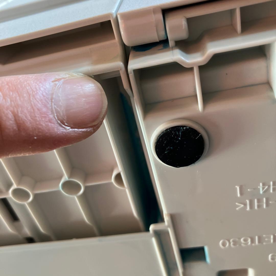 brother DCP-J582N 訳あり　シアンだけ印字不良