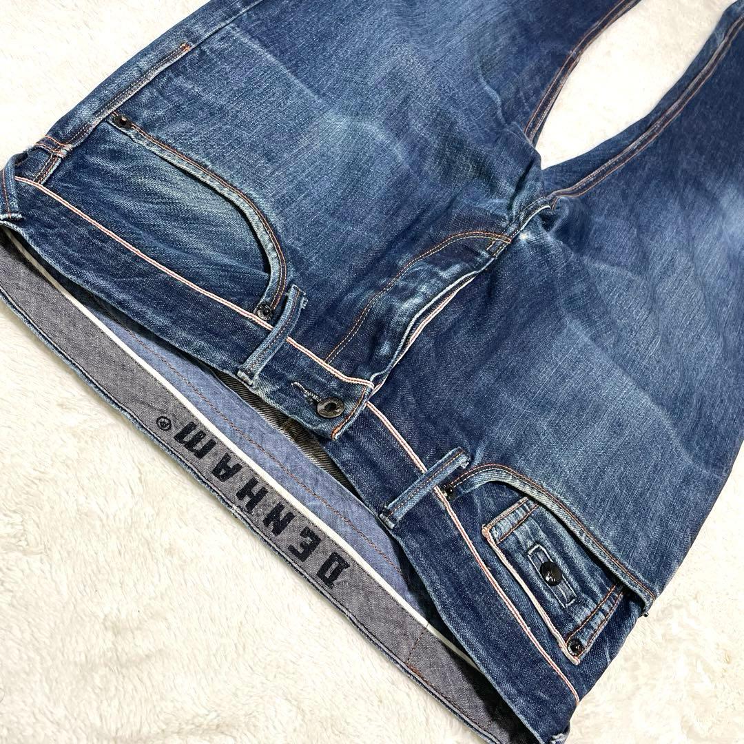 【希少】DENHAM×SHIPS別注CUTTER 赤耳　ストレートW32