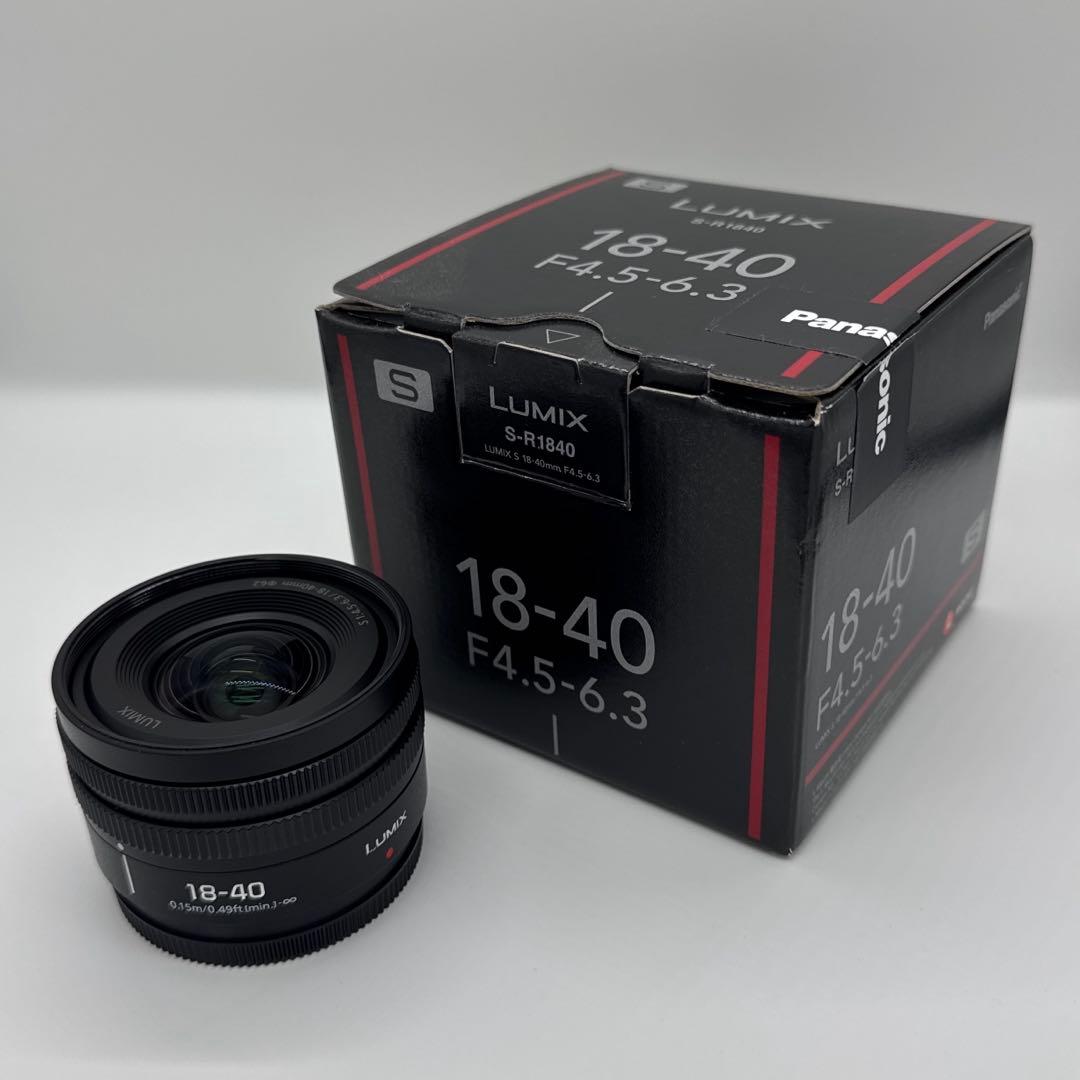 レンズ(ズーム) LUMIX S 18-40mm F4.5-6.3 S-R1840