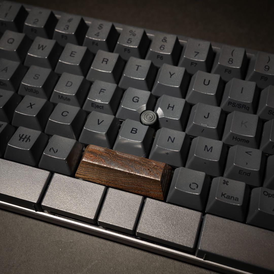HHKB studio メタルウッドキーキャップ　JIS SPACEキー