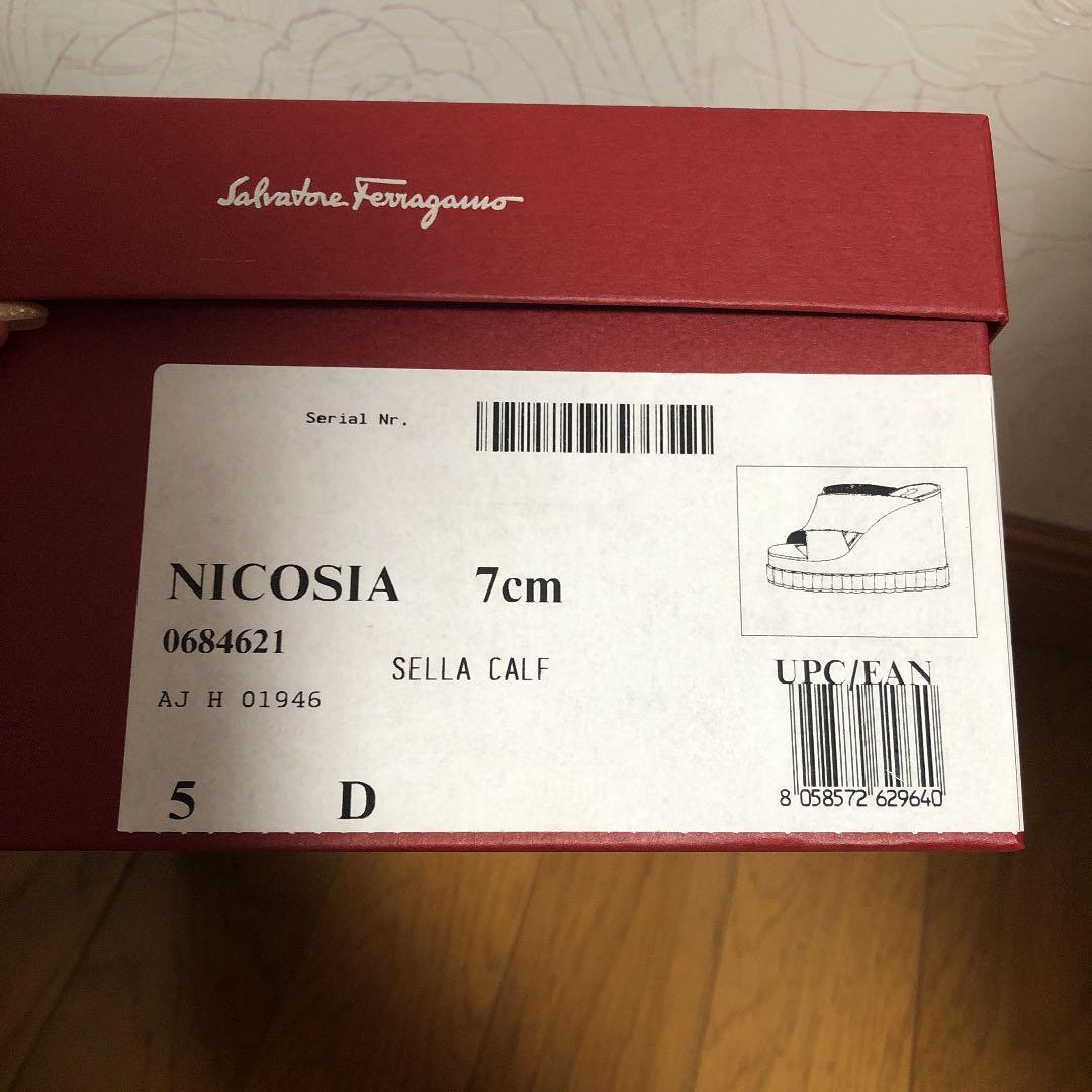 フェラガモ 2019ss ウェッジサンダル