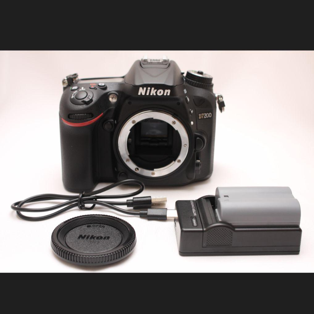新品級!!ショット極少♪ニコン Nikon D7200 ボディ＃194