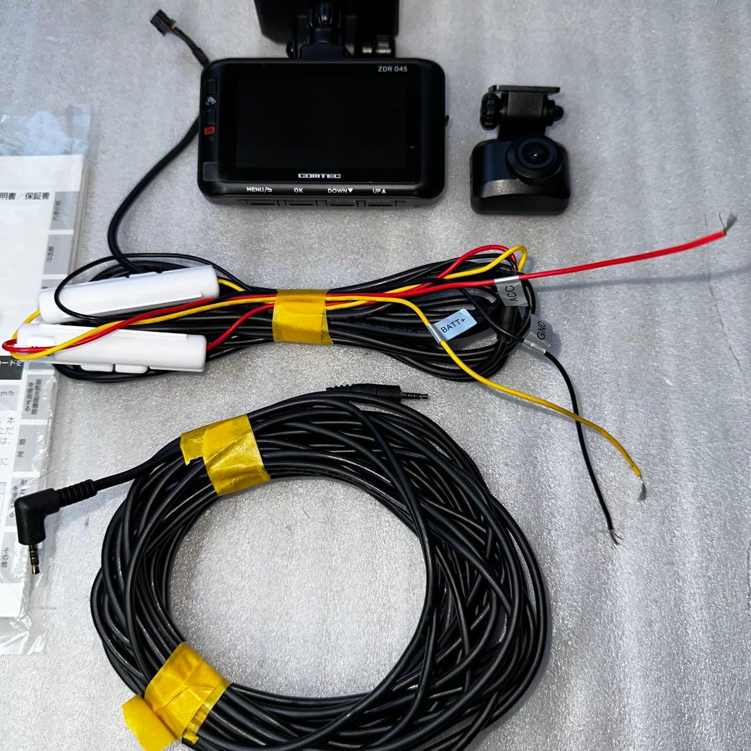 コムテック ドライブレコーダー ZDR045 中古品
