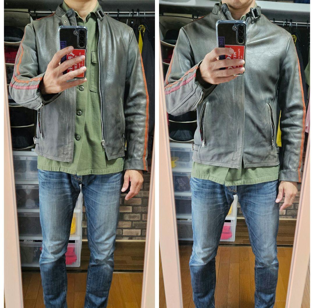 schott 100周年モデル シングルライダース　サイズS