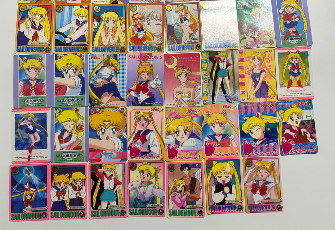 セーラームーン　カードダス　アマダ　200枚以上まとめ売り