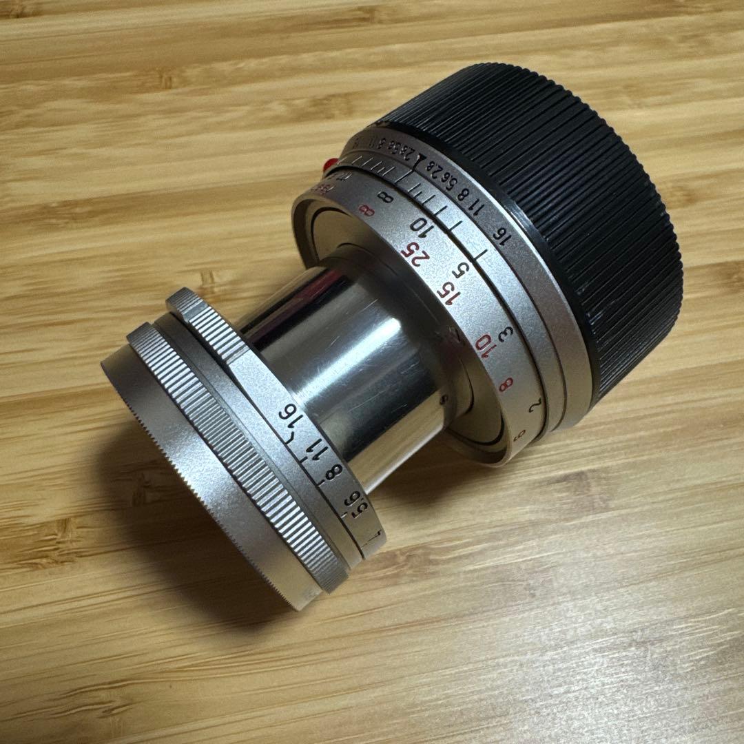 leica LEITZ ELMAR 50mm f/2.8 美品 OH済み
