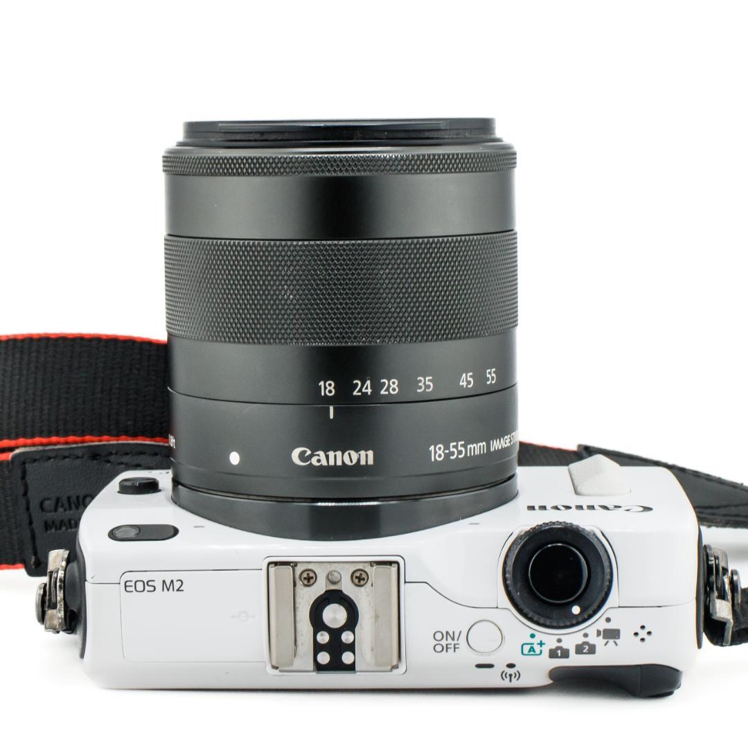 初心者スタートセット Canon EOS M2+標準ズームレンズwi-fi対応