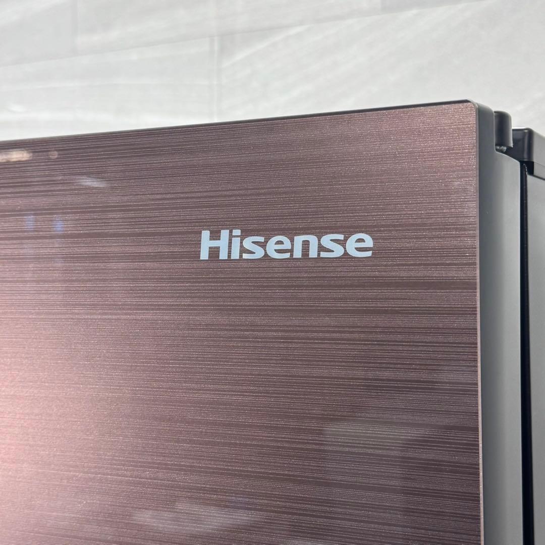 Hisense 冷蔵庫 282L ガラスパネル 大容量 1〜4人 d4253