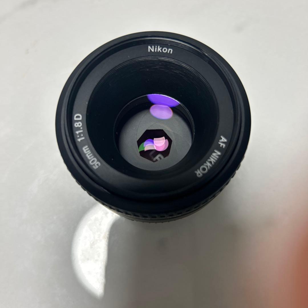 [新品未使用②]Nikon AF NIKKOR 50mm f/1.8D レンズ