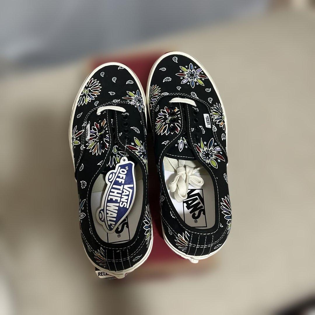 VANS Authentic 44 Dx ブラック/マルチカラー 9H