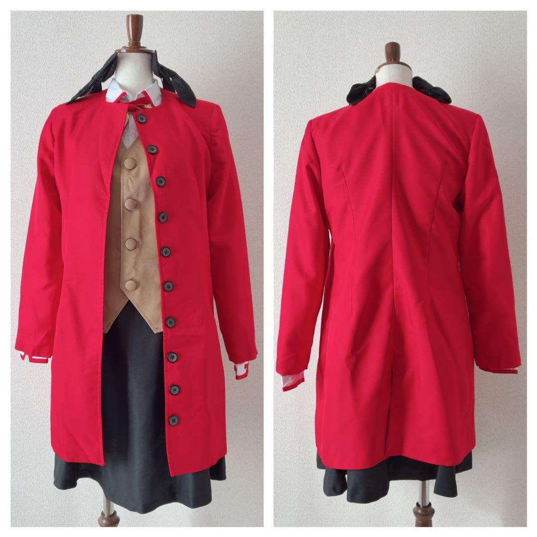 【美品】Fate 遠坂凛　制服＋コート　コスプレ衣装
