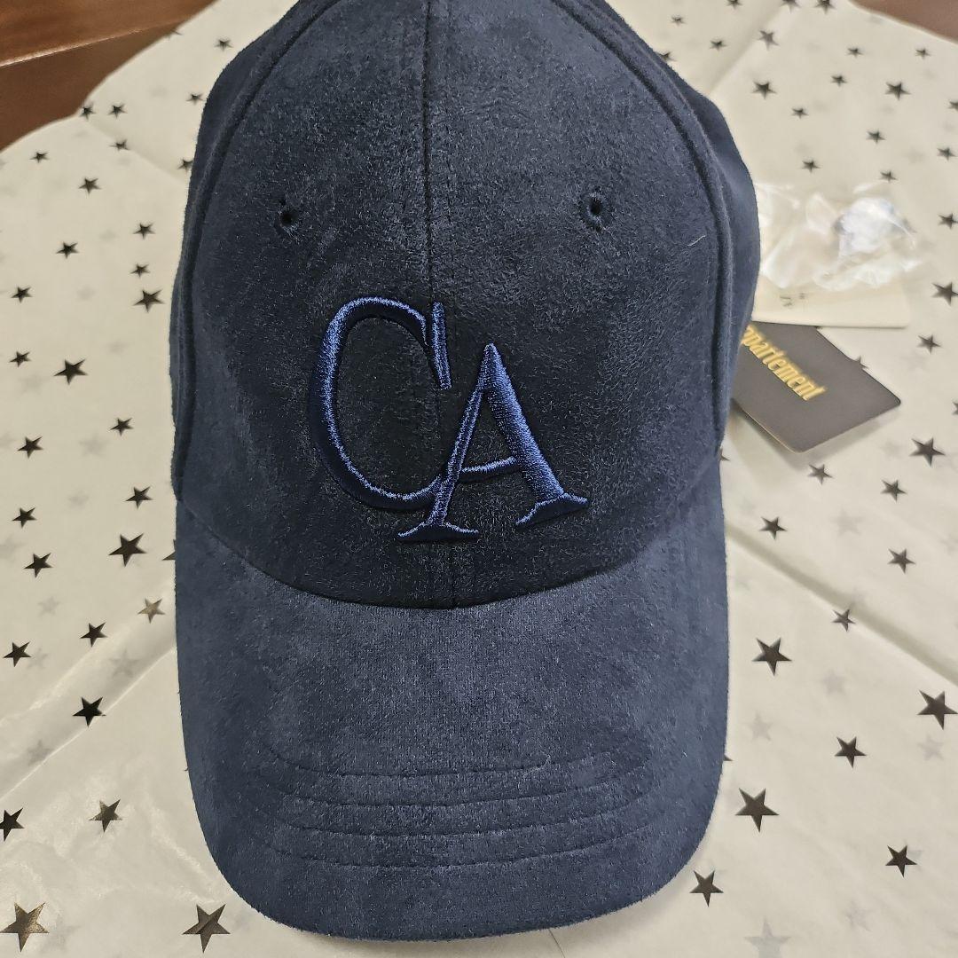 アパルトモン★ネイビー CA 刺繍 キャップ
