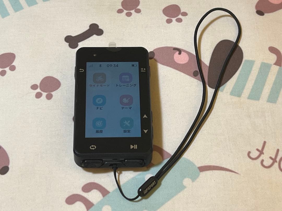 iGPSPORT GPS サイクルコンピューター iGS630 本体、センサー